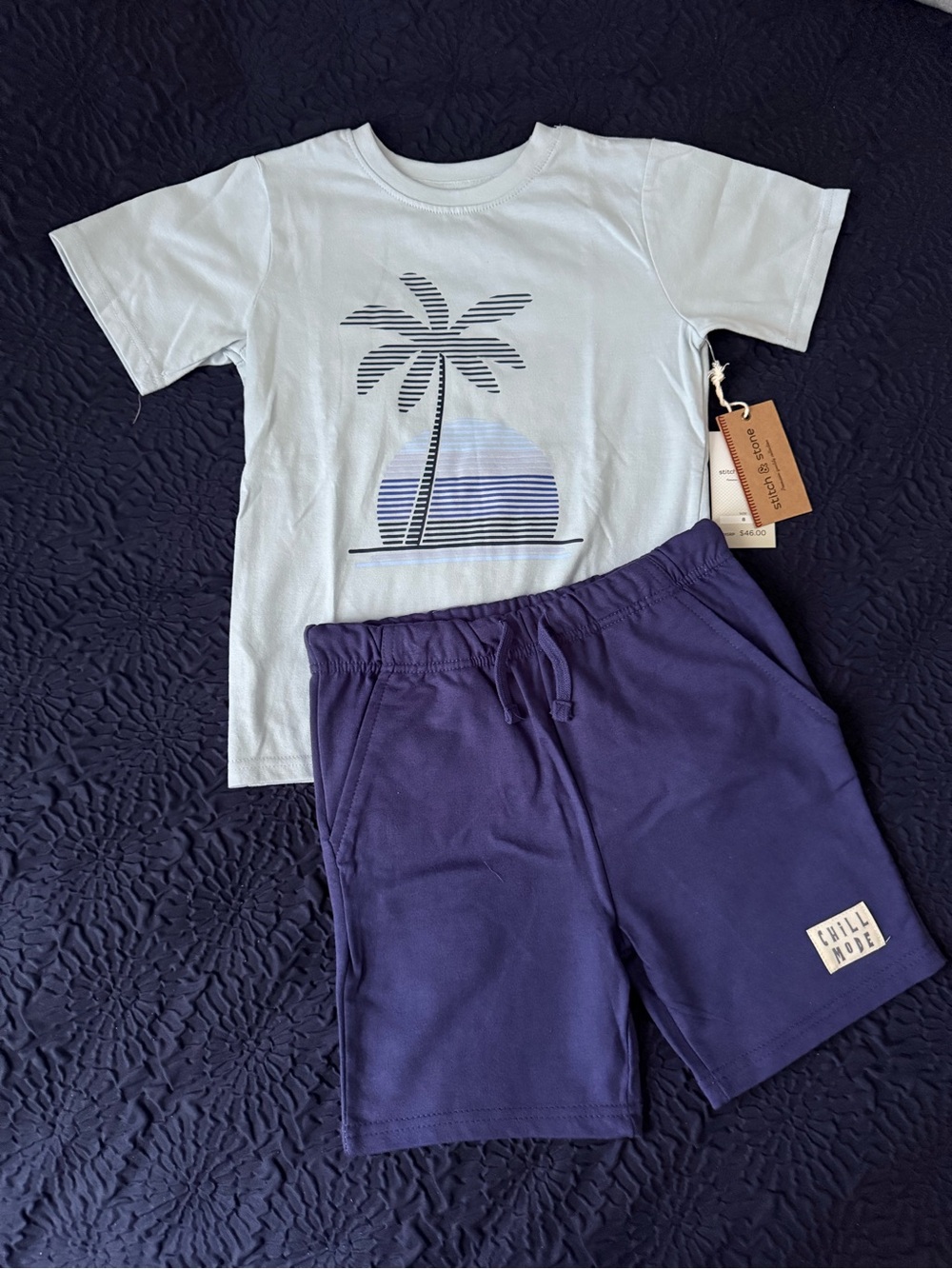 Stitch & Stone Boy Matching Set